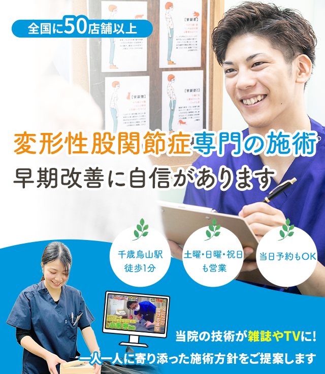 変形性股関節症